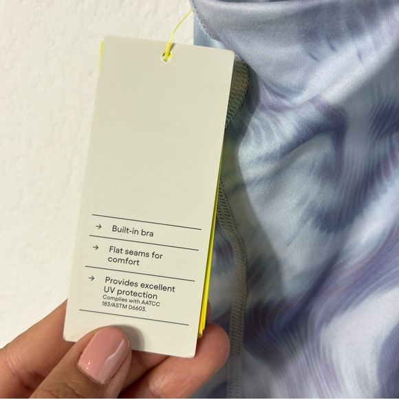 ALL IN MOTION XL (14) GILRS CROPPED TANK LIGHT GRAY BRAND NEW WITH TAGS SHIRT - Picture 4 of 6